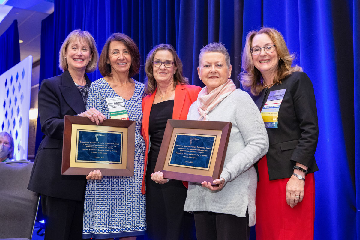 College of Nursing Receives Prestigious Academic-Practice Partnership Award from the American Association of Colleges of Nursing