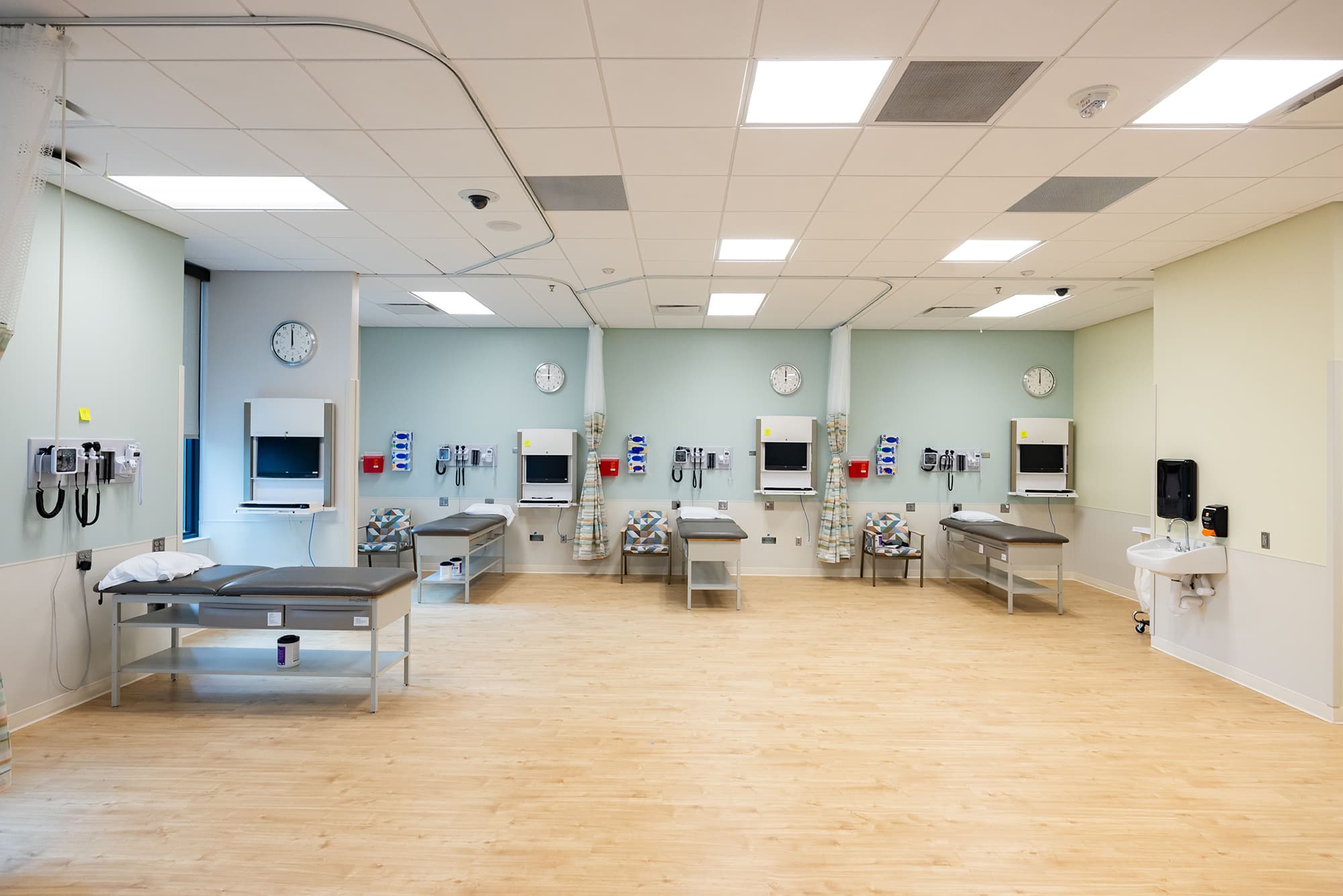 College of Nursing' new UT Medical Nursing Building interiors on August 15, 2025. Photo by Steven Bridges/University of Tennessee.